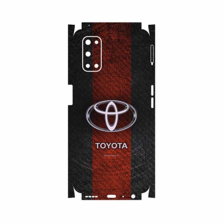 برچسب پوششی ماهوت مدل TOYOTA-Logo-FullSkin مناسب برای گوشی موبایل ریلمی 7 5G MAHOOT TOYOTA-Logo-FullSkin Cover Sticker for Realme 7 5G